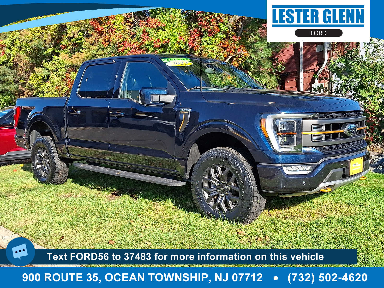 Certified 2023 Ford F-150 Tremor 4WD Supercrew 5.5 Box 4WD SuperCrew 5.5 Box