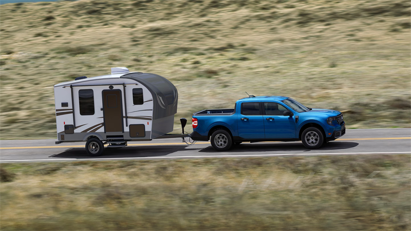 2026 Ford Maverick Towing an RV