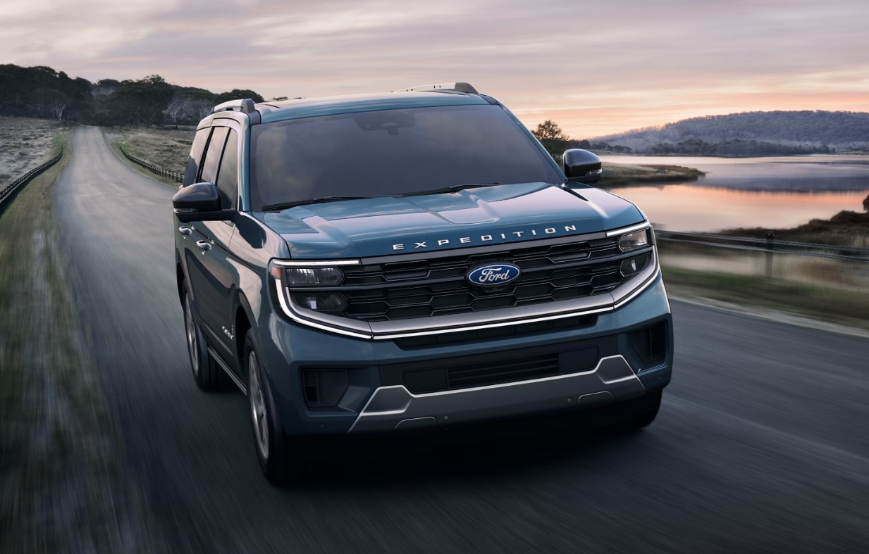 2026 Ford Expedition Driving Near Lake