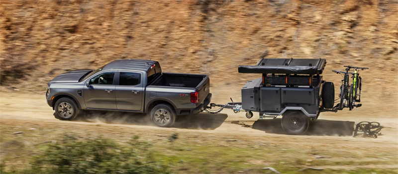 2026 Ford Ranger Towing Heavy Equipment