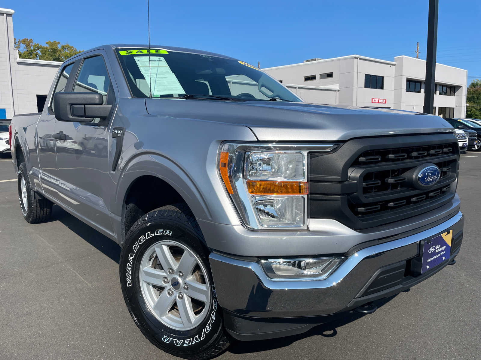 Certified 2021 Ford F-150 XL with VIN 1FTEX1EP2MFA44033 for sale in Ocean, NJ