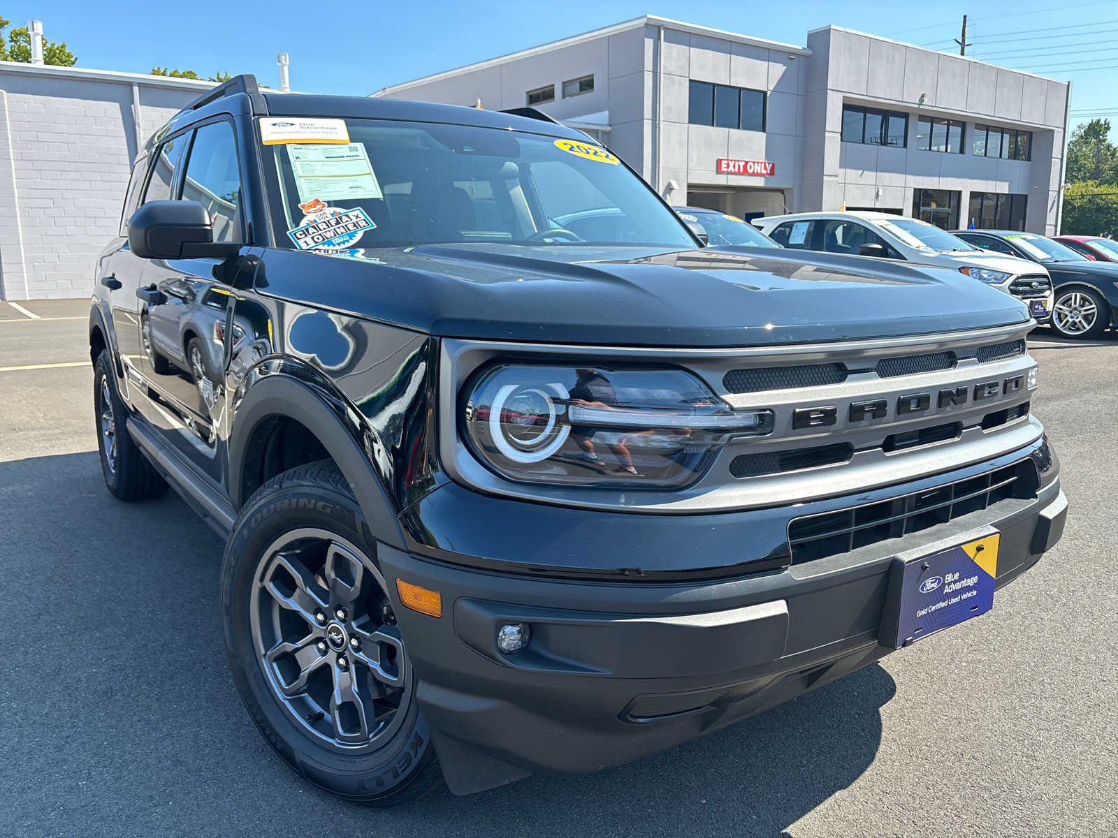 Certified 2022 Ford Bronco Sport Big Bend with VIN 3FMCR9B65NRD39963 for sale in Ocean, NJ