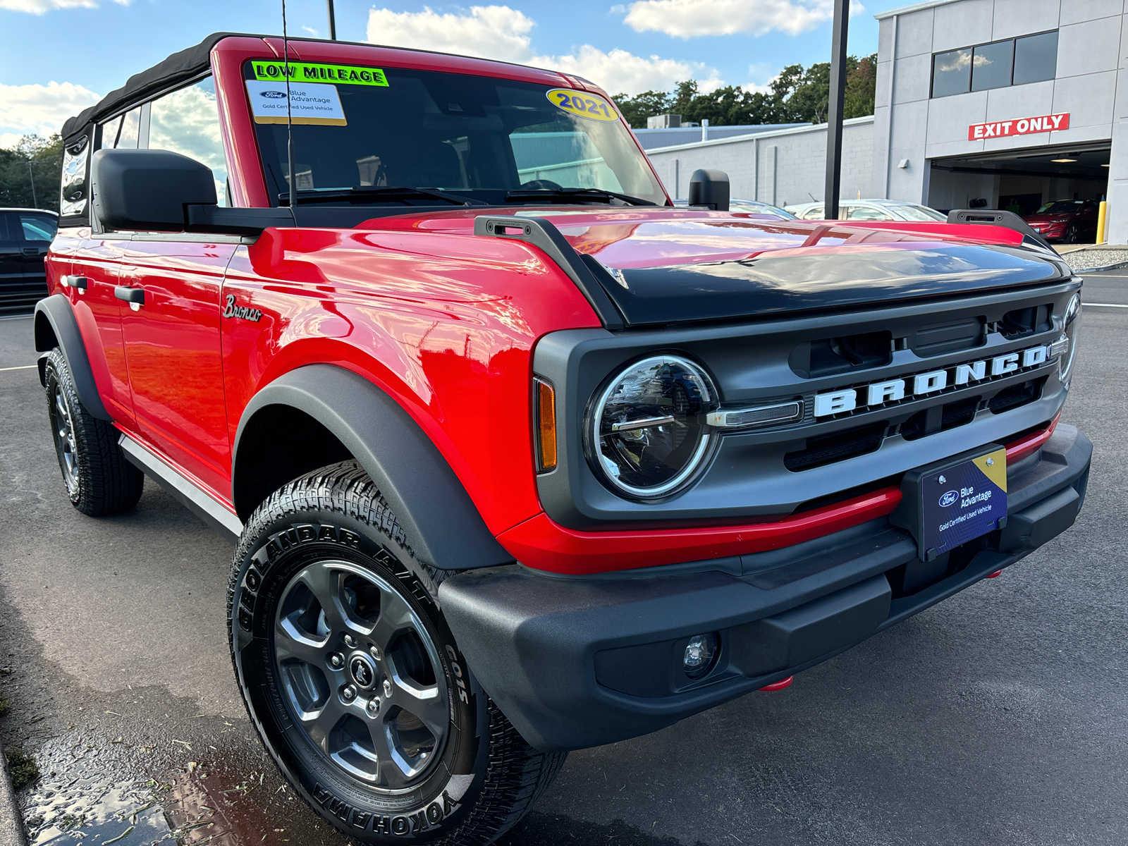 Certified 2021 Ford Bronco 4-Door Big Bend with VIN 1FMDE5BH5MLA82374 for sale in Ocean, NJ