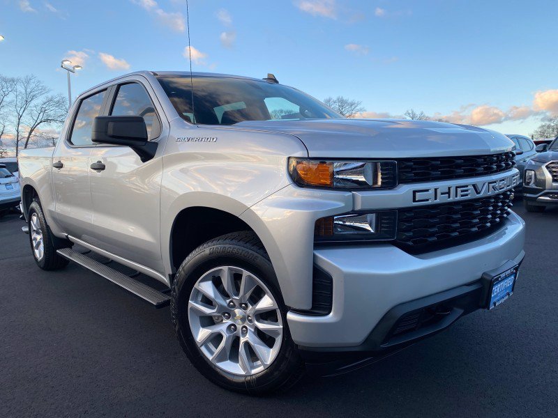 Certified 2019 Chevrolet Silverado 1500 Custom with VIN 3GCPYBEH1KG140073 for sale in Ocean, NJ