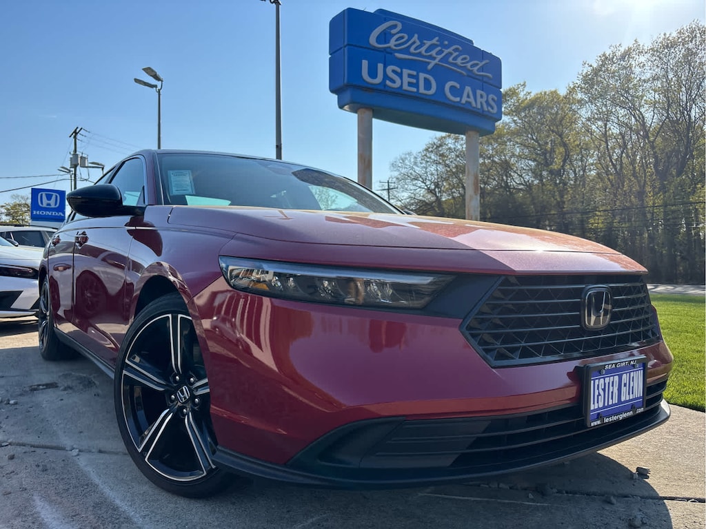 Certified 2025 Honda Accord Hybrid Sport Sedan