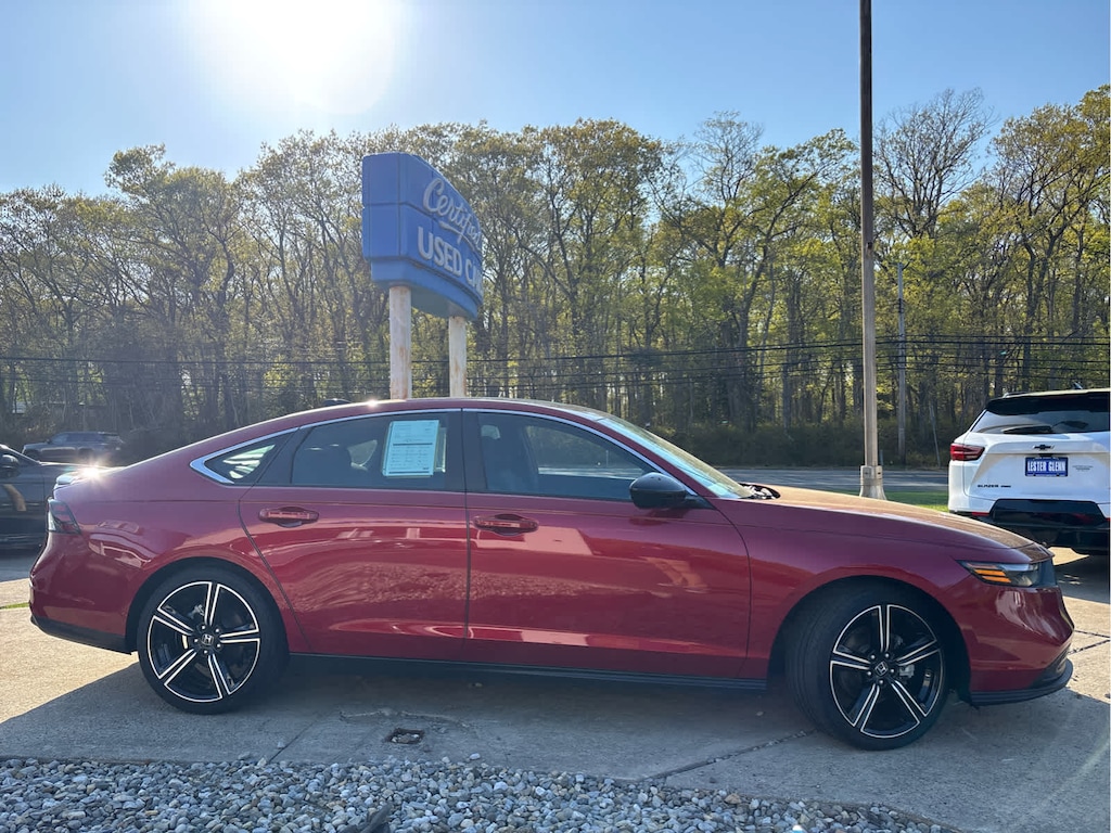 Certified 2025 Honda Accord Hybrid Sport Sedan