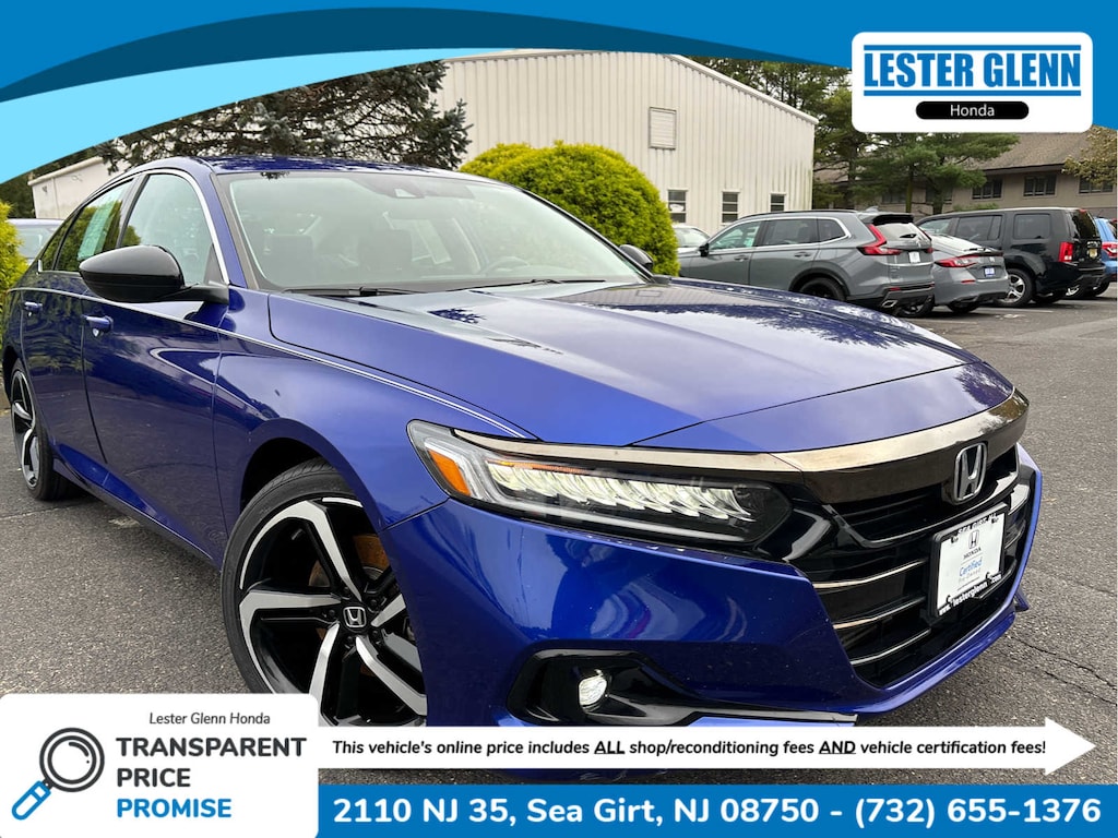 Certified 2022 Honda Accord Sport SE 1.5 CVT