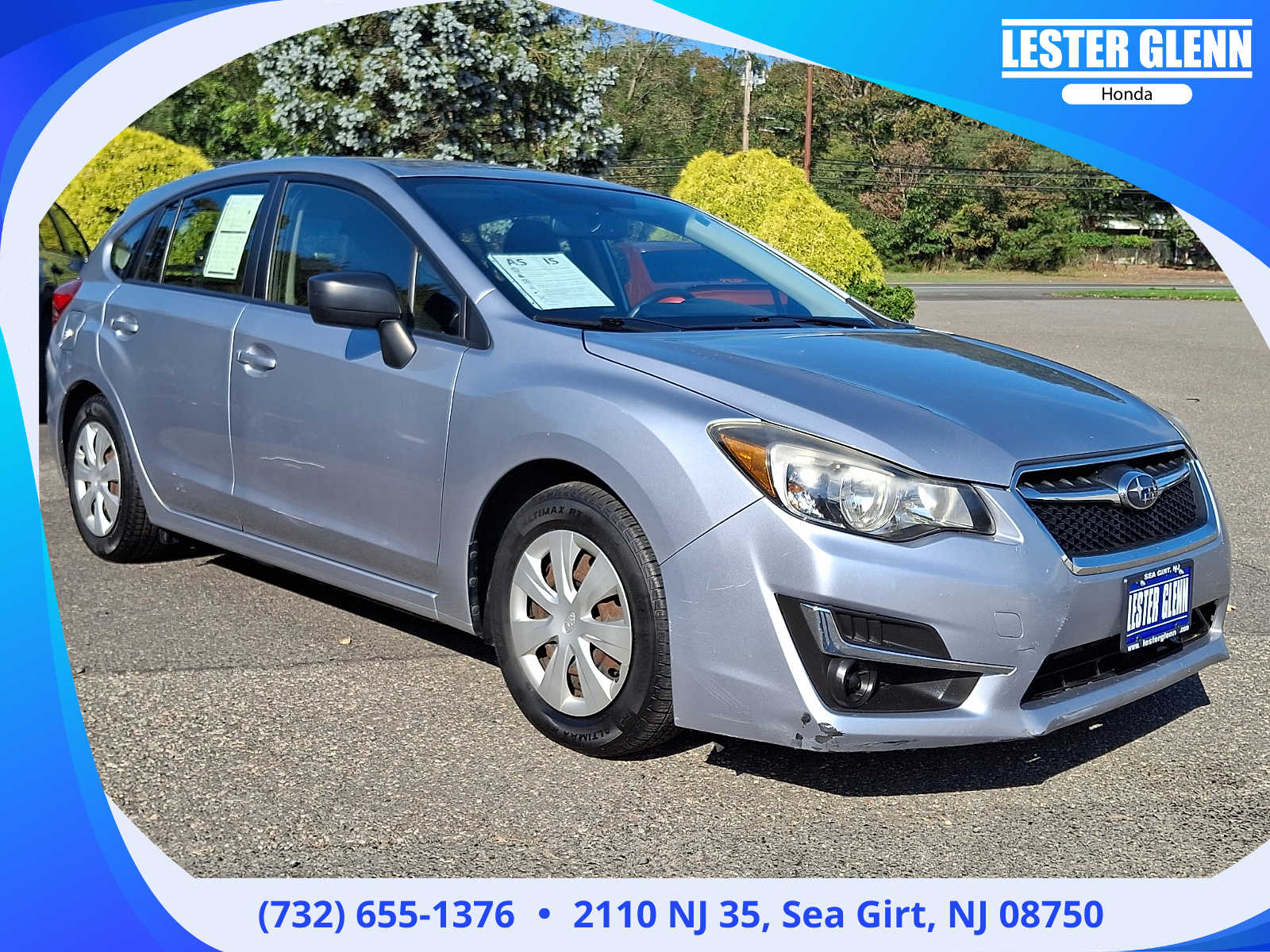 Used 2015 Subaru Impreza 2.0i CVT