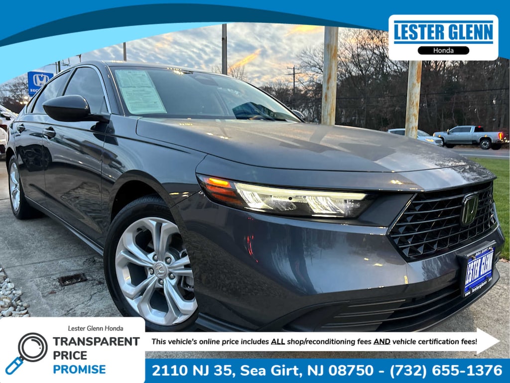 Certified 2024 Honda Accord LX CVT