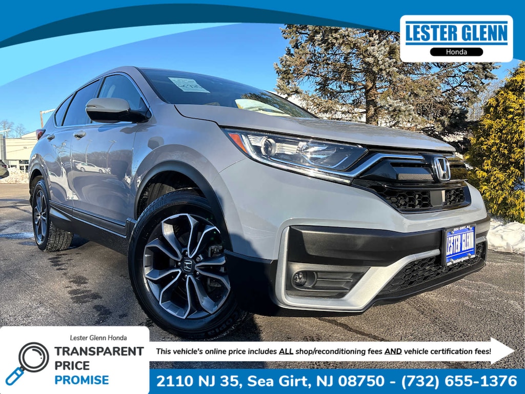 Certified 2021 Honda CR-V EX AWD