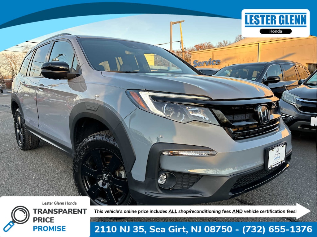 Certified 2022 Honda Pilot TrailSport AWD