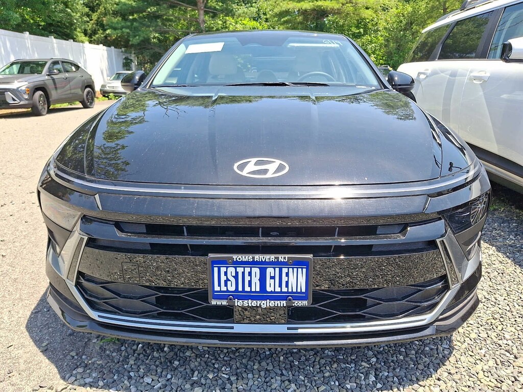 New 2026 Hyundai Sonata Hybrid Blue Sedan