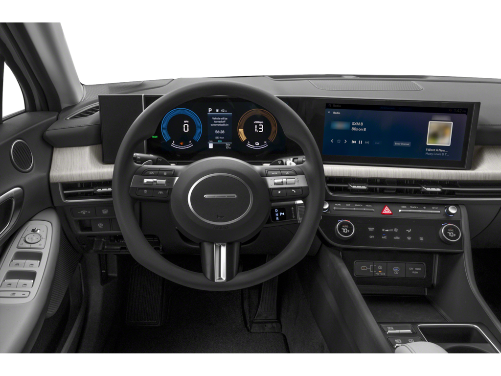 New 2026 Hyundai Sonata Hybrid Blue Sedan
