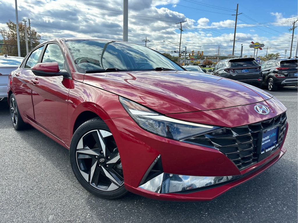 Certified 2023 Hyundai Elantra Limited Sedan