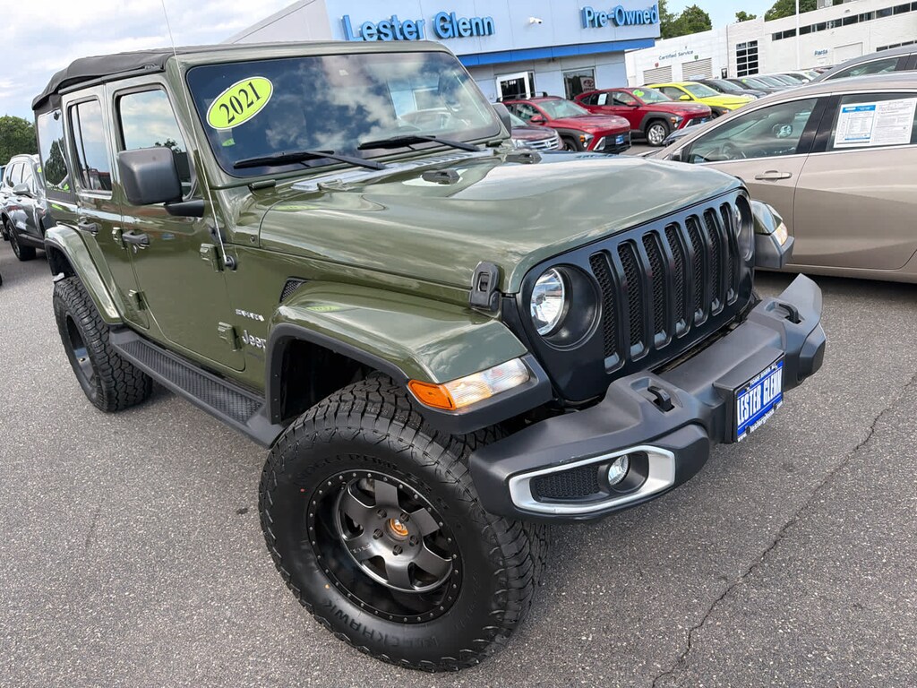 Used 2021 Jeep Wrangler Unlimited Sahara SUV