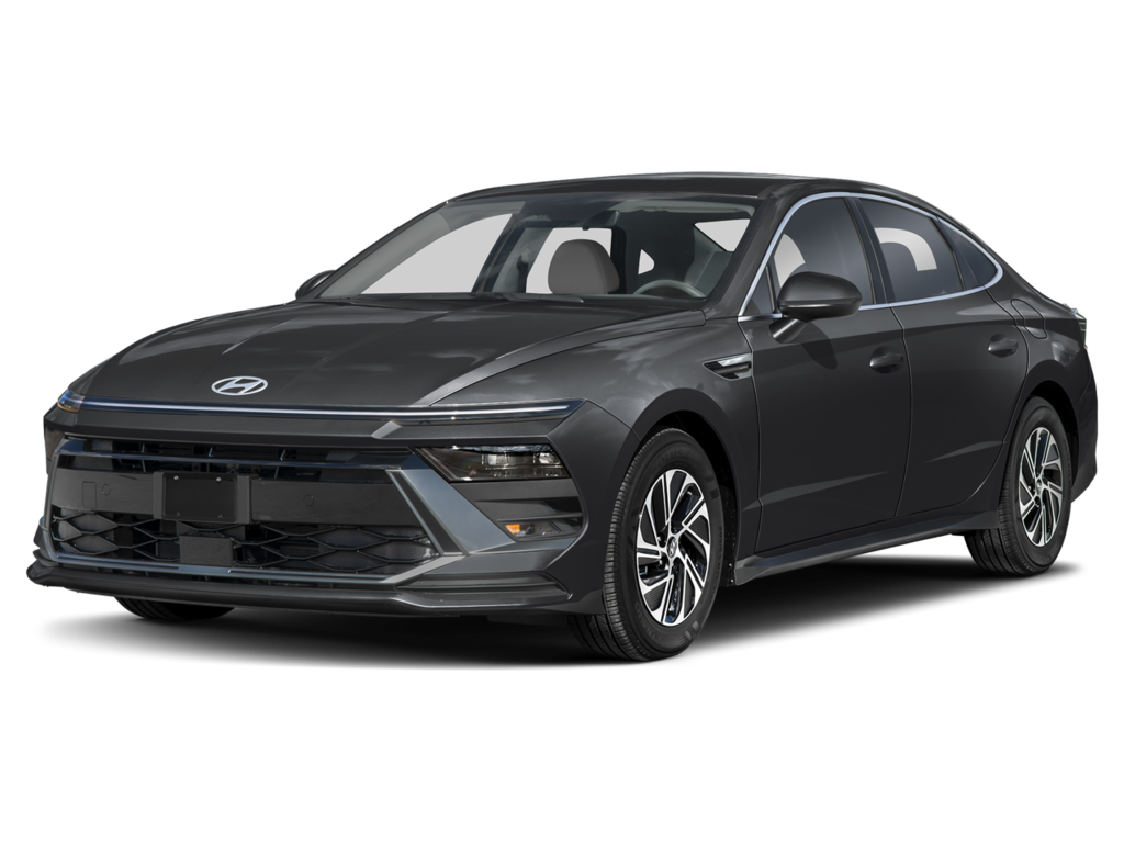 New 2026 Hyundai Sonata Hybrid Blue Sedan