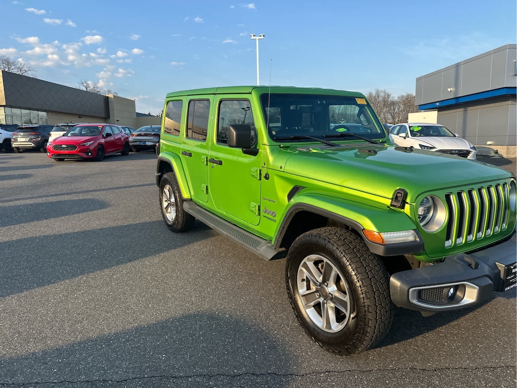 Used 2018 Jeep Wrangler Unlimited Sahara 4x4 SUV