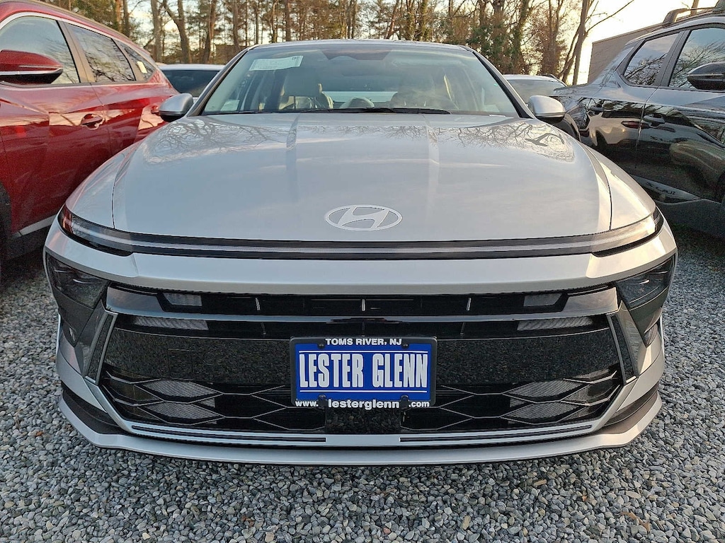 New 2026 Hyundai Sonata Hybrid Blue Sedan