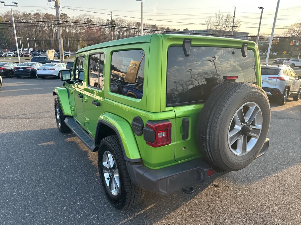 Used 2018 Jeep Wrangler Unlimited Sahara 4x4 SUV