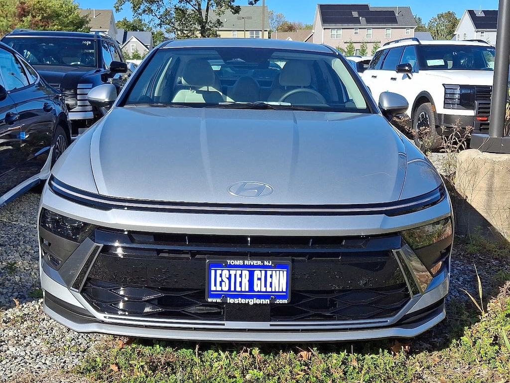 New 2026 Hyundai Sonata Hybrid Blue Sedan