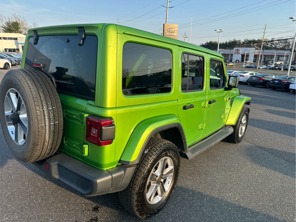 Used 2018 Jeep Wrangler Unlimited Sahara 4x4 SUV