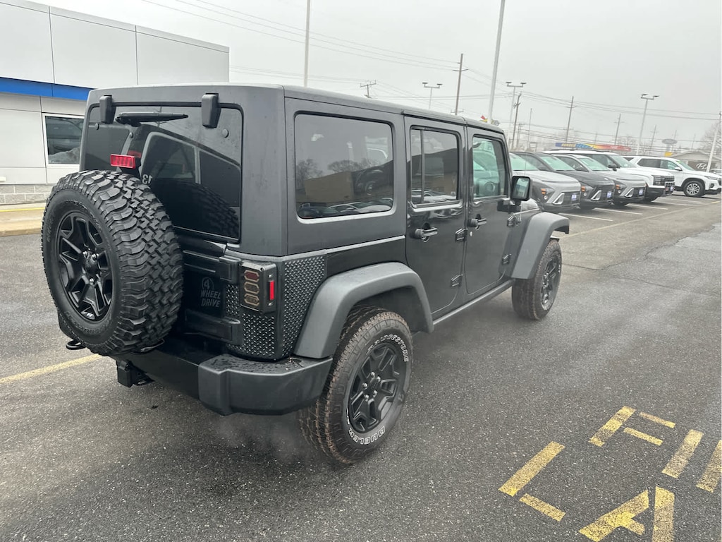 Used 2017 Jeep Wrangler JK Unlimited Sport 4x4 SUV