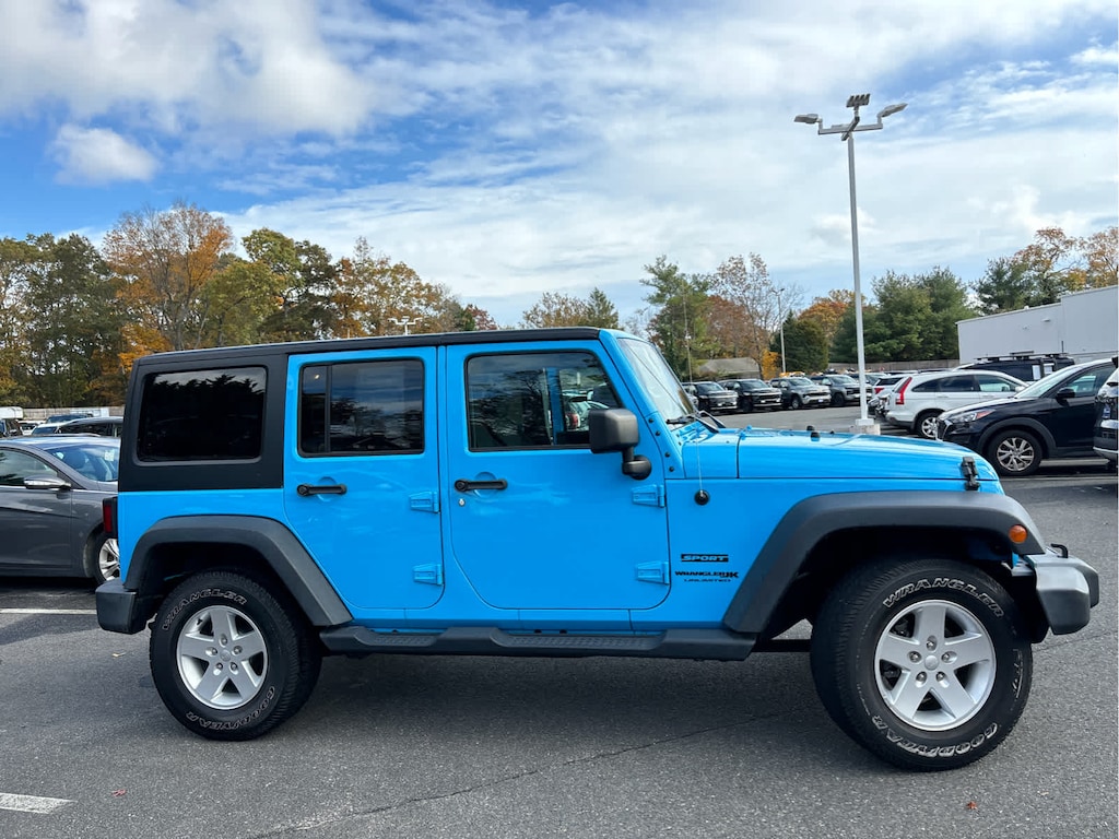 Used 2018 Jeep Wrangler JK Unlimited Sport 4x4 SUV