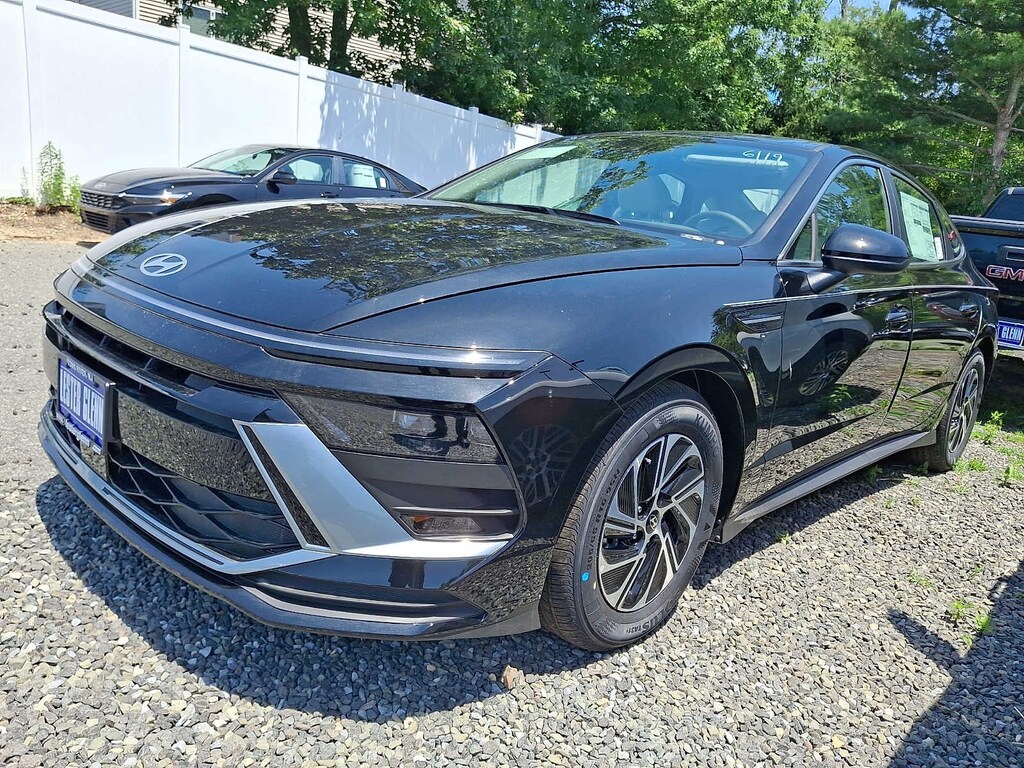 New 2026 Hyundai Sonata Hybrid Blue Sedan