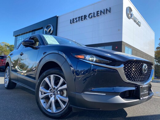 2021 Mazda CX-30  Preferred Package in Deep Crystal Blue and Greige 