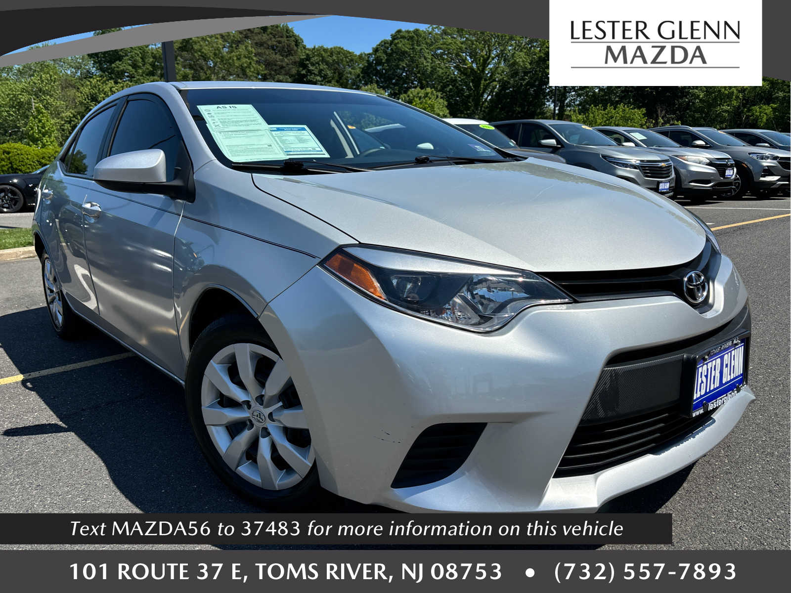 2014 Toyota Corolla LE AT's photo