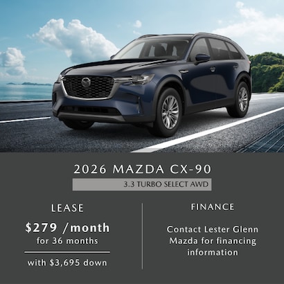 New Mazda Lease Offers in Toms River | Lester Glenn Mazda