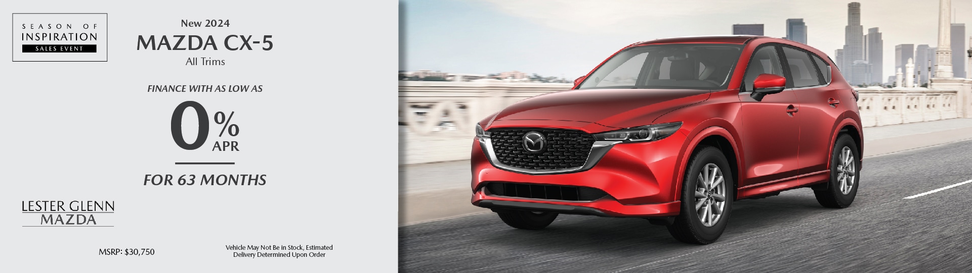 2024 Mazda CX5 Lease & Finance Offers Lester Glenn Mazda Toms