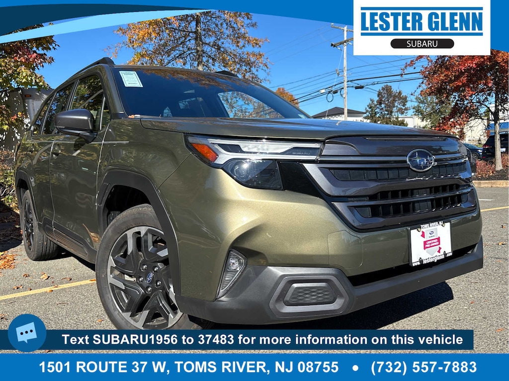 Certified 2025 Subaru Forester Limited SUV