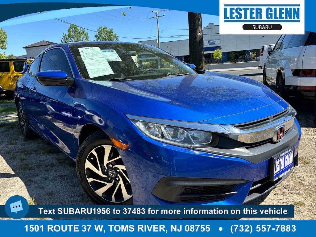 Used 2018 Honda Civic LX-P Coupe