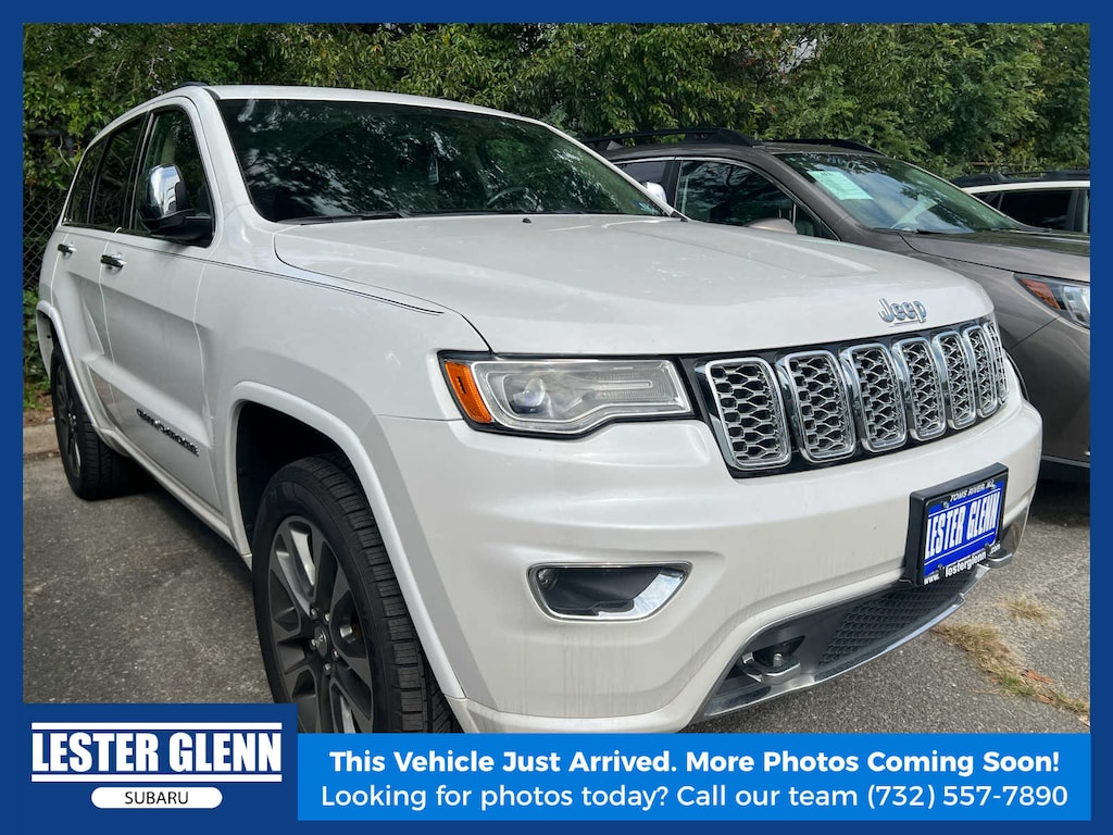Used 2017 Jeep Grand Cherokee Overland 4x4 SUV
