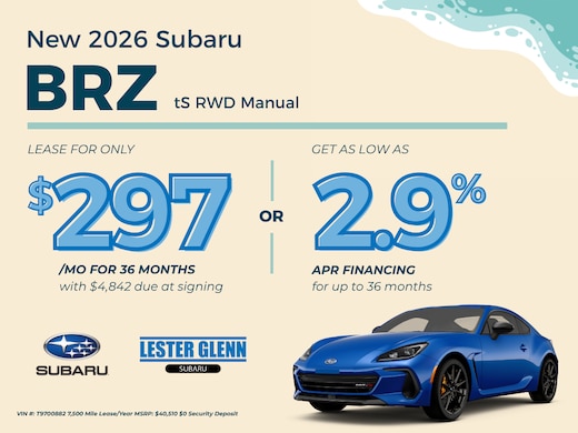 Used Subarus | Toms River, NJ - Lester Glenn Subaru
