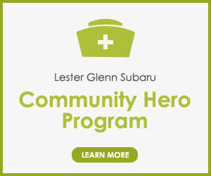 Lester Glenn Subaru Community Heroes
