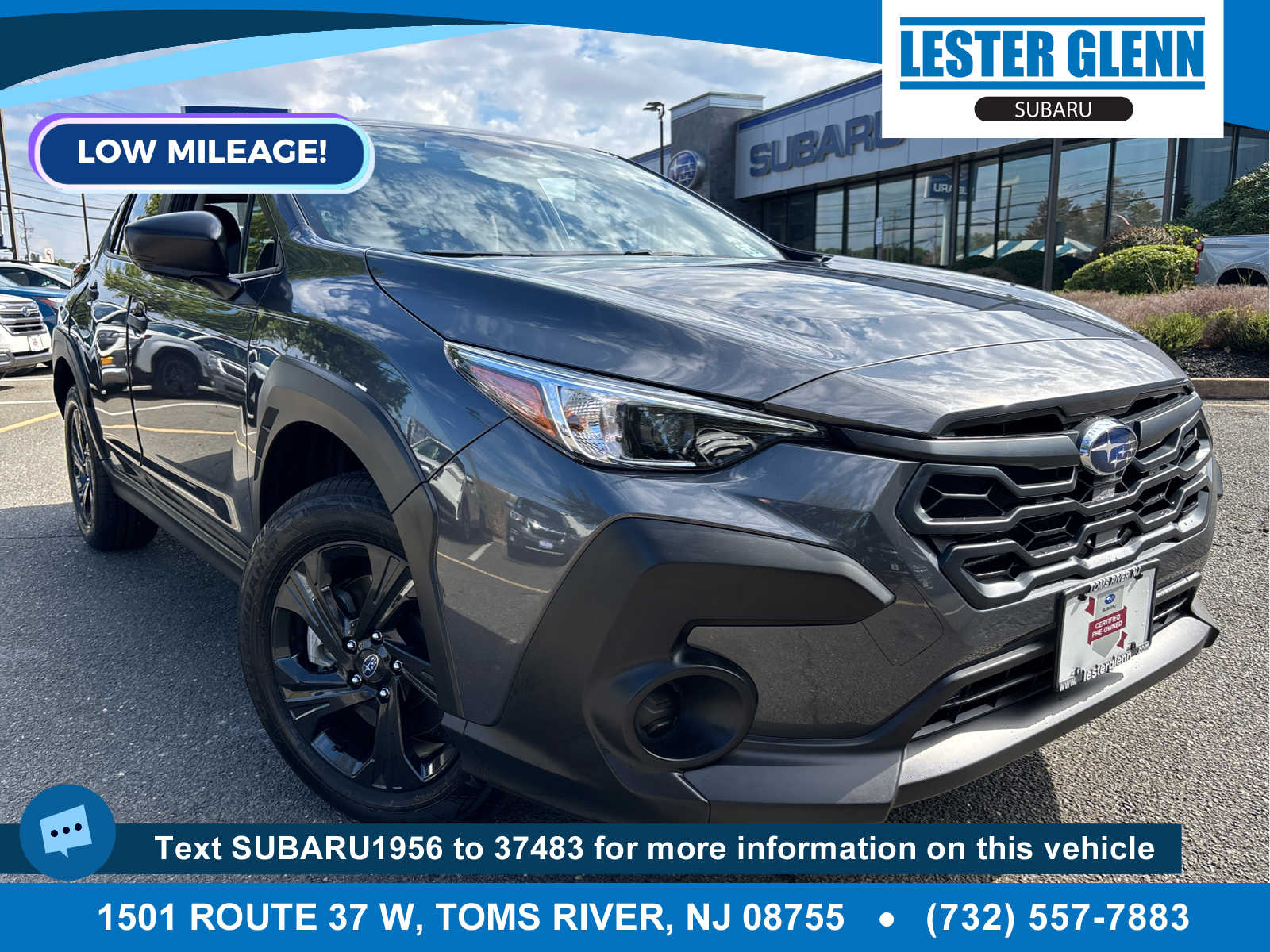 Certified 2024 Subaru Crosstrek Base SUV
