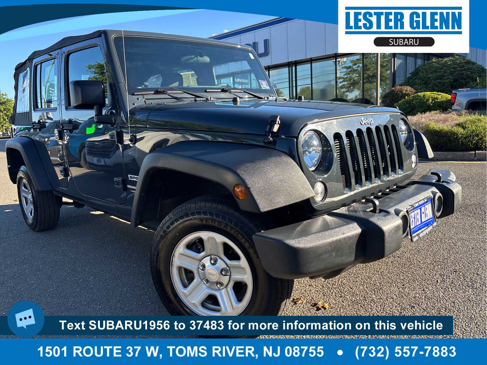 2018 Jeep Wrangler JK Unlimited