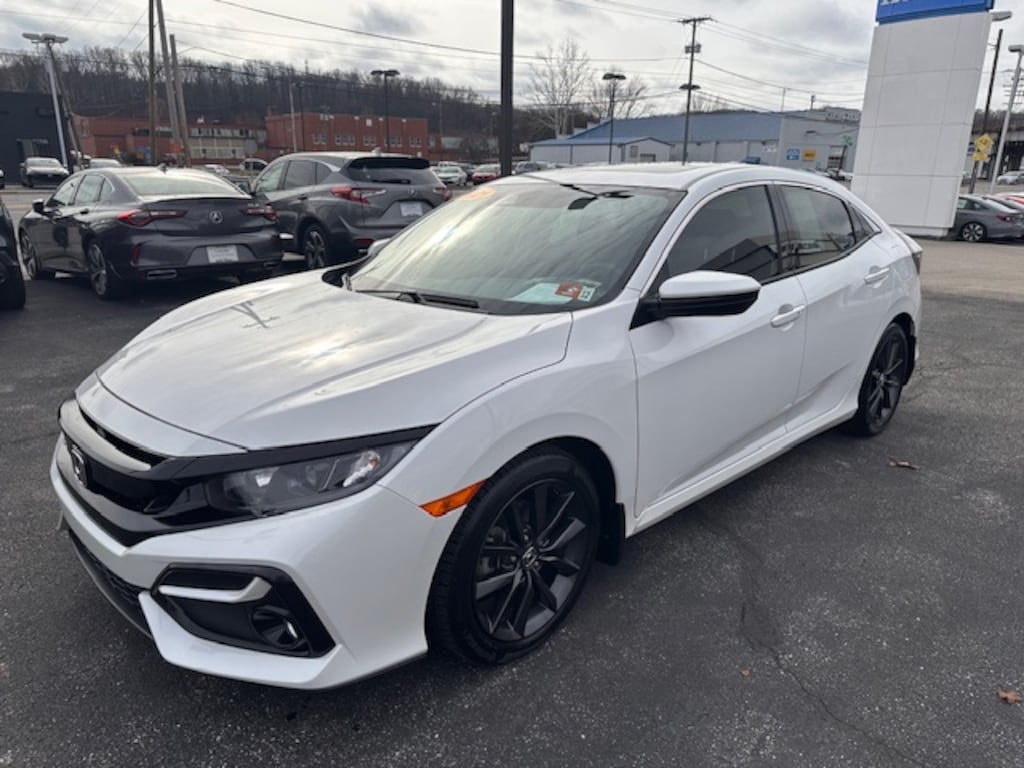 Certified 2021 Honda Civic EX Hatchback