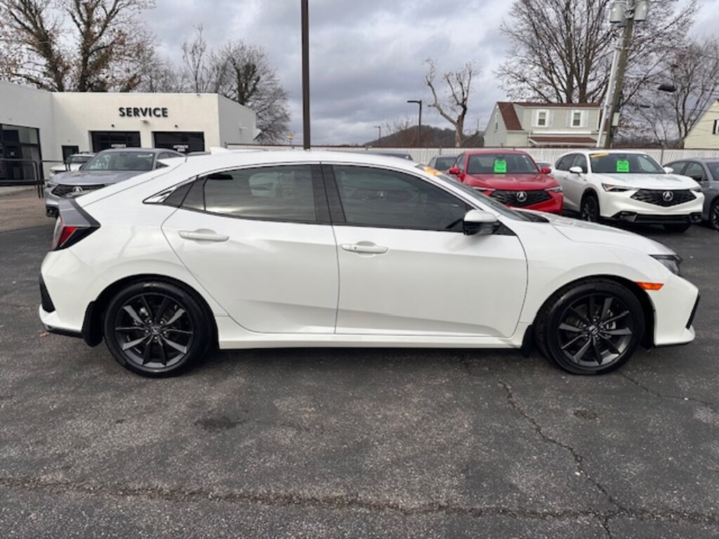 Certified 2021 Honda Civic EX Hatchback