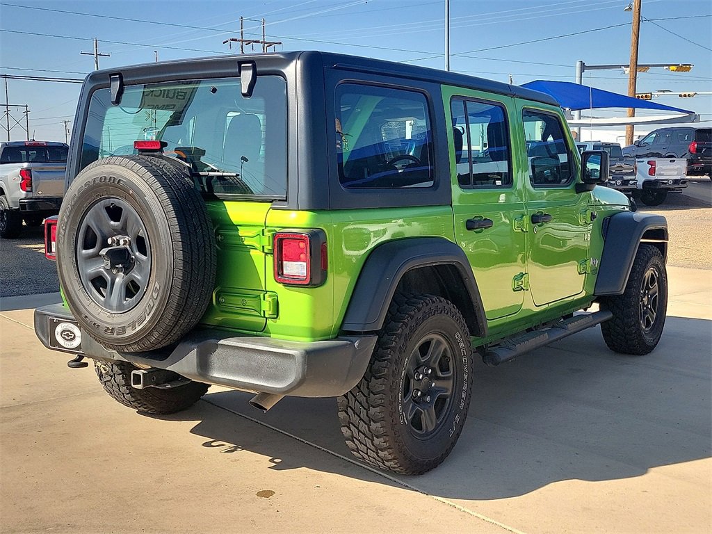 2019 Jeep Wrangler Unlimited Sport photo 4