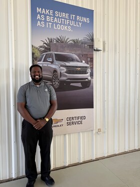 Staff member Deondray Cleveland from cdceb0e82fca