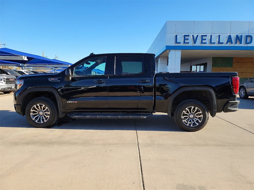 Used 2019 GMC Sierra 1500 AT4 with VIN 3GTP9EEL0KG101428 for sale in Levelland, TX