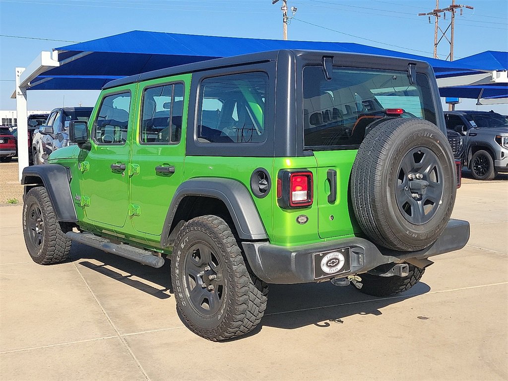 2019 Jeep Wrangler Unlimited Sport photo 3