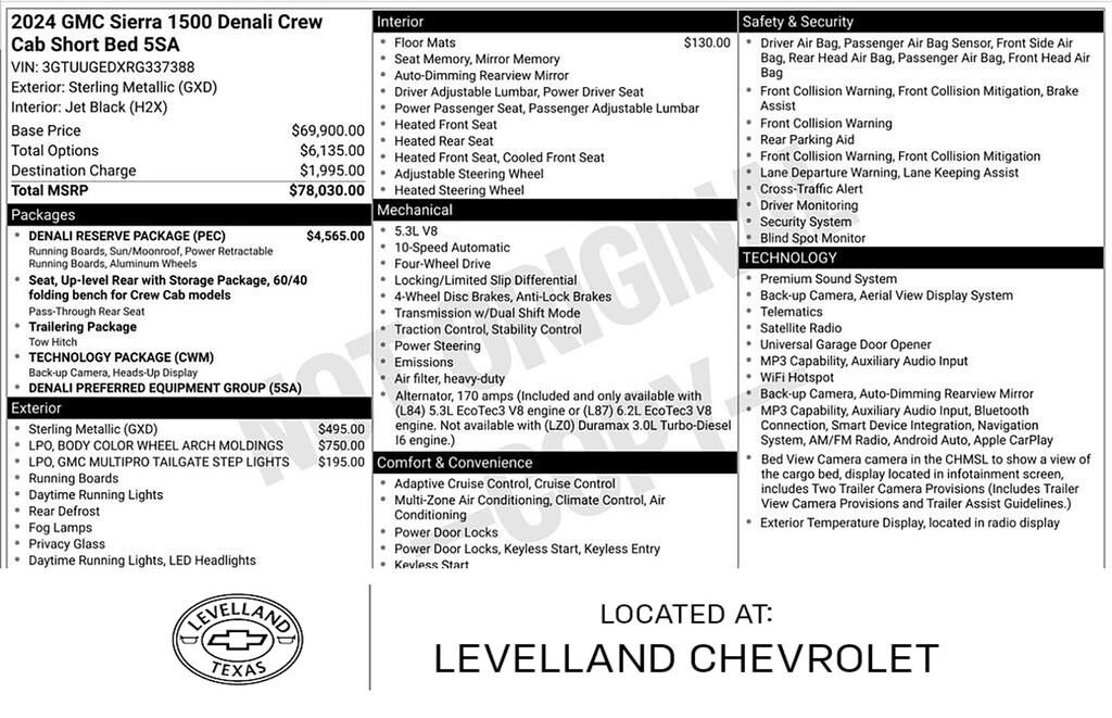 Used 2024 GMC Sierra 1500 Denali Truck