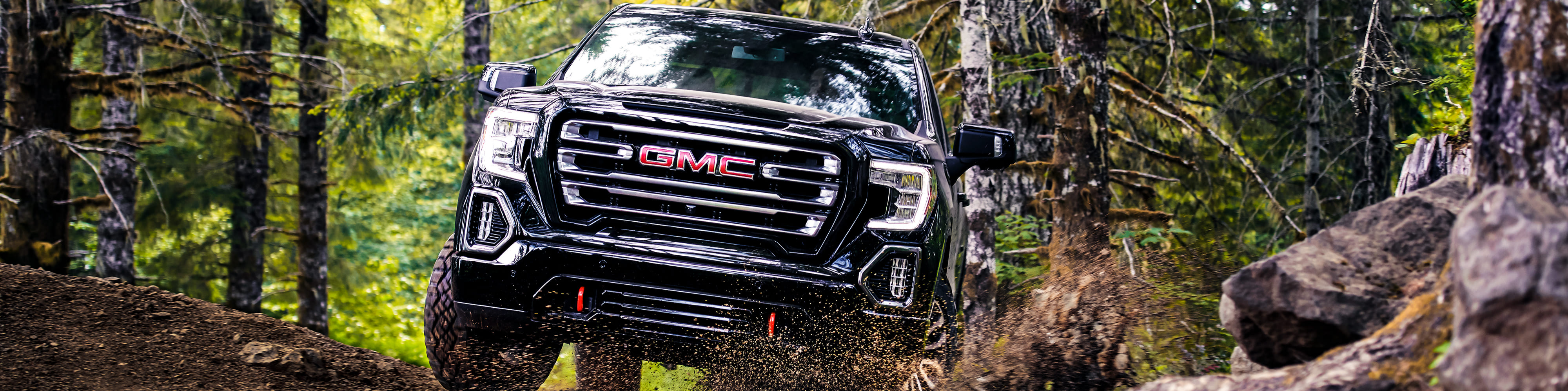 GMC Sierra 1500 on mountains