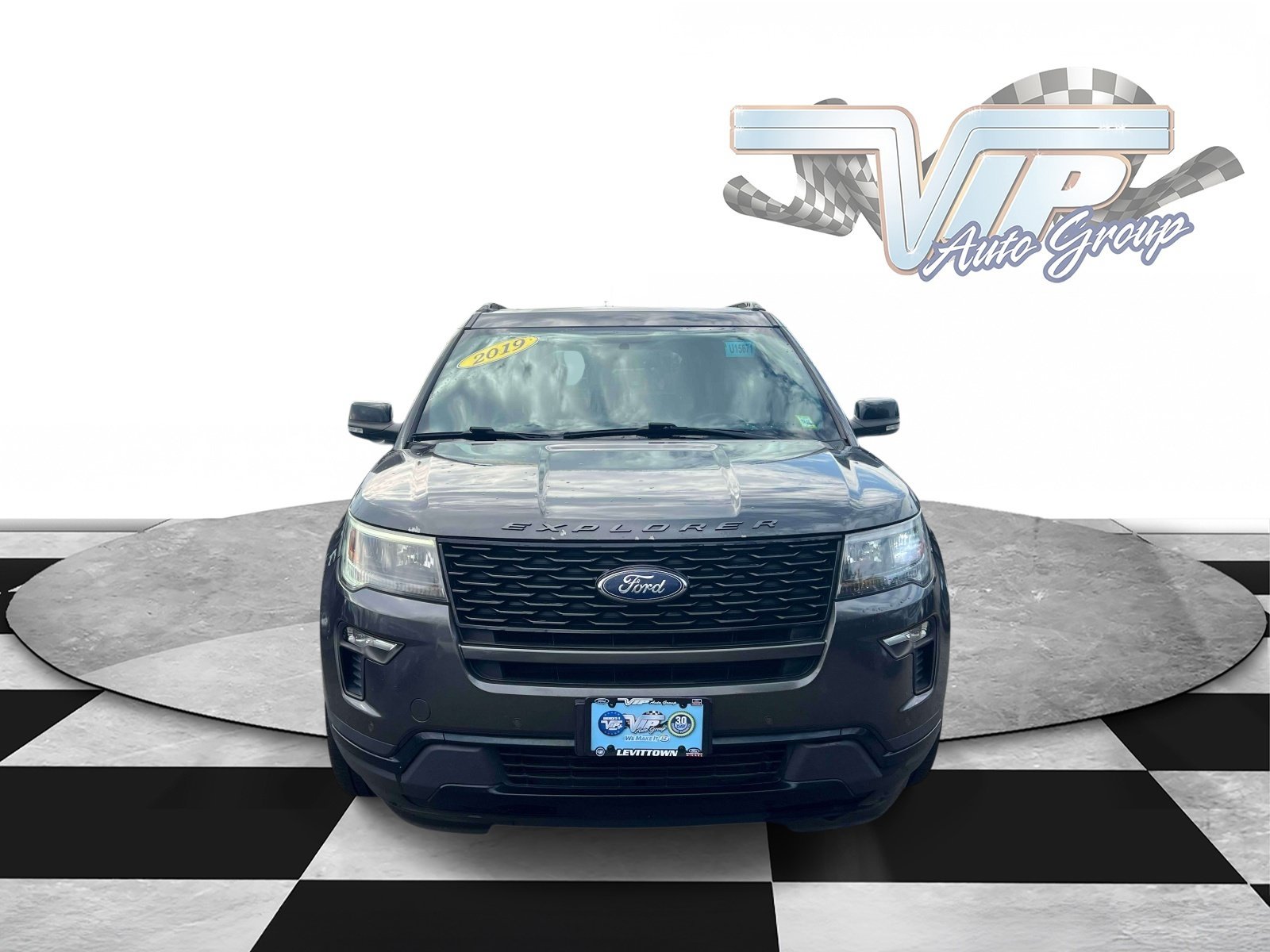 Used 2019 Ford Explorer Sport with VIN 1FM5K8GT1KGB12987 for sale in Levittown, NY