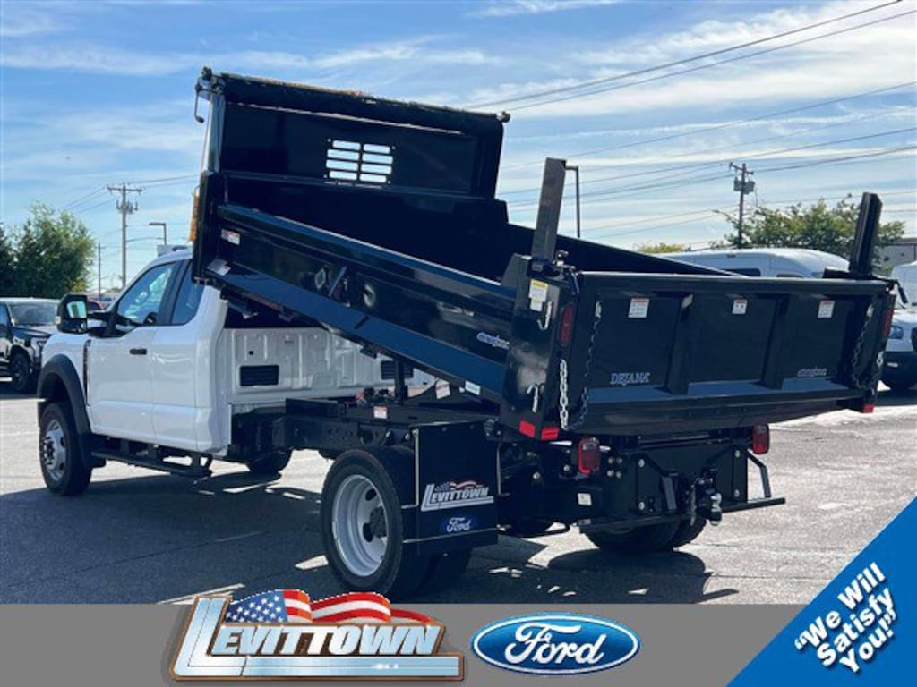 New 2026 Ford F-550 Mason Dump Body 12 Ft Dyna Pro Mason Body XL 4WD SuperCab 192 WB 84 CA