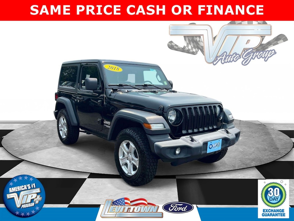 Used 2018 Jeep Wrangler Sport S Sport S 4x4